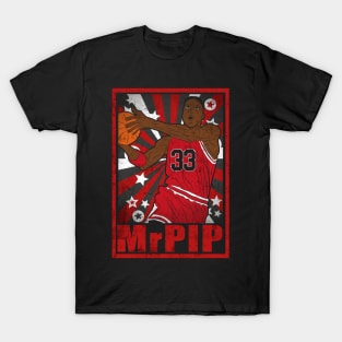 Pippen Basketball Mr Pip Chicago 33 Legend T-Shirt